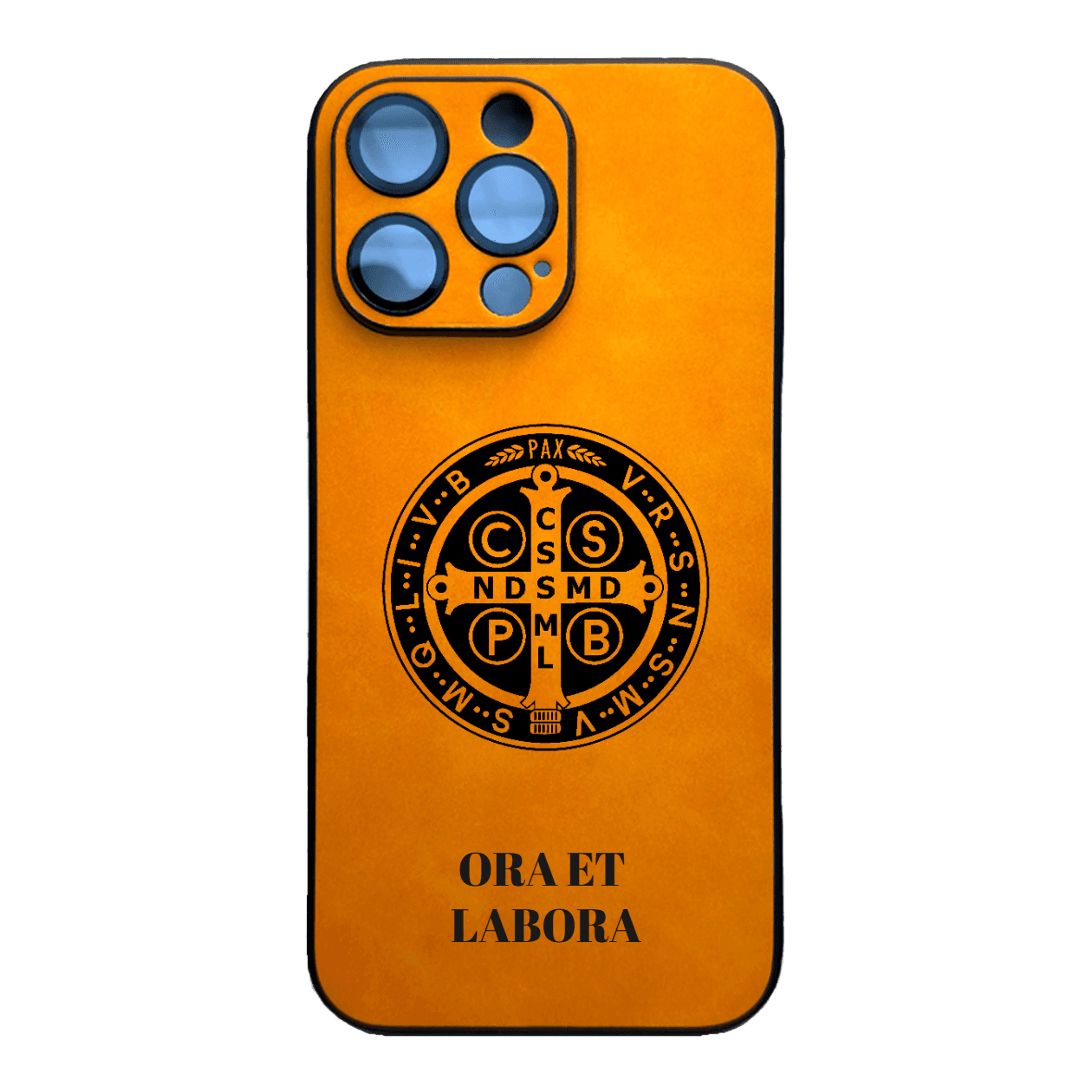 Medaljon Sv. Benedikta — maskica za telefon
