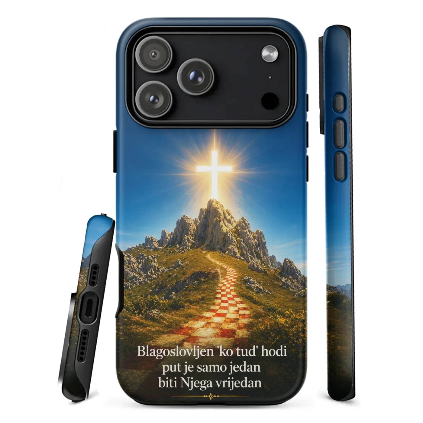Blagoslovljen ’ko tud’ hodi — maskica za telefon