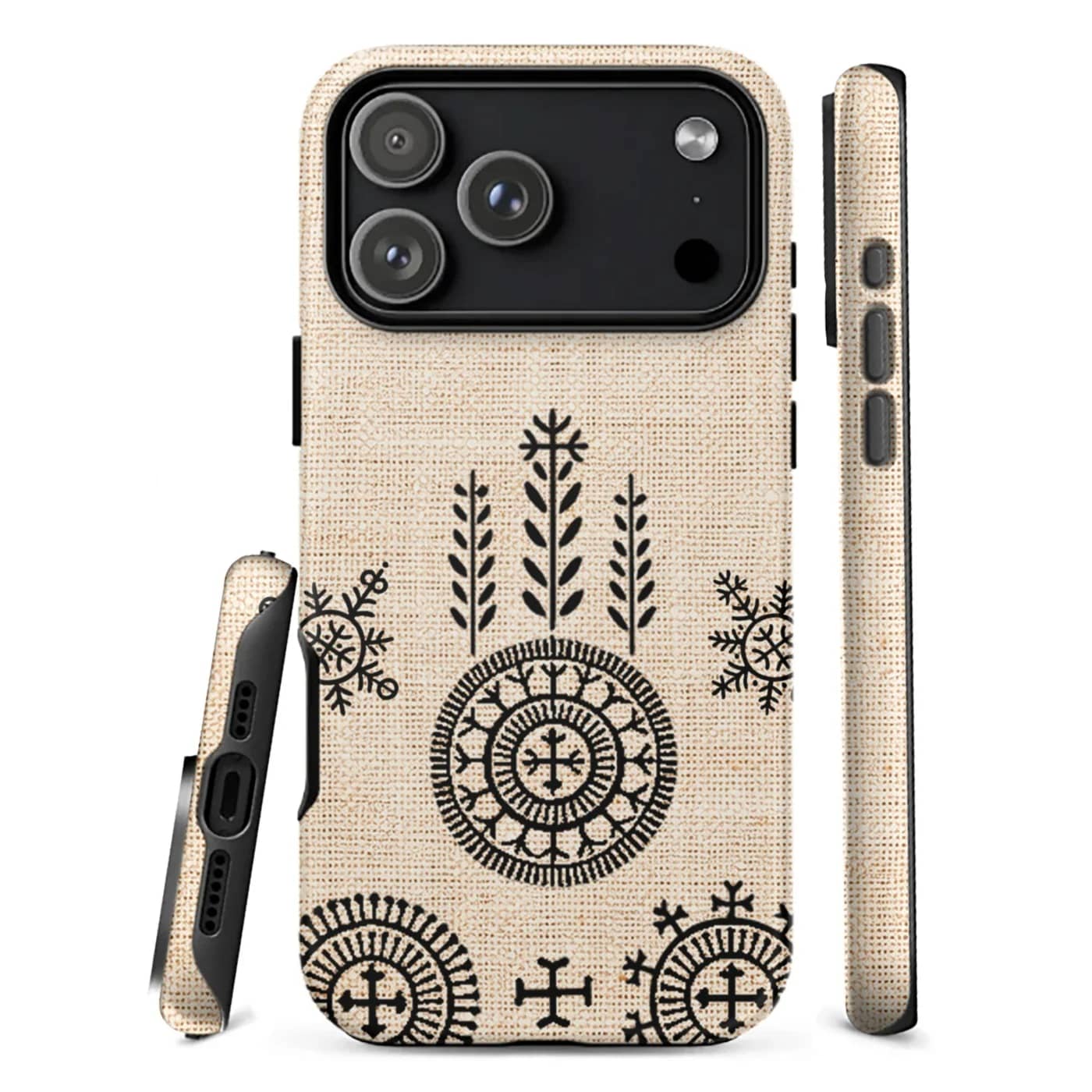 Sicanje – hrvatski tradicijski simboli — maskica za telefon