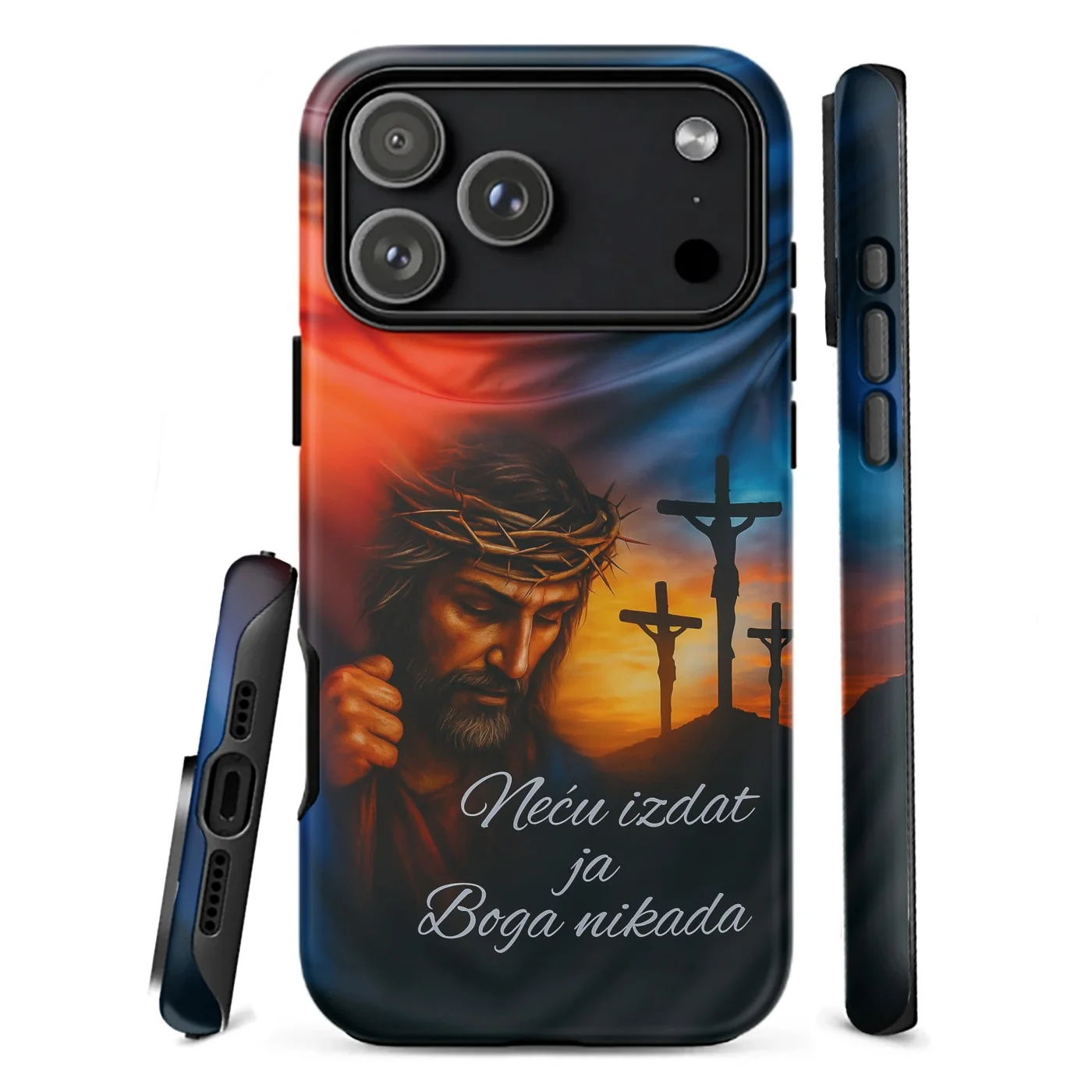 Neću izdat Boga nikada — maskica za telefon