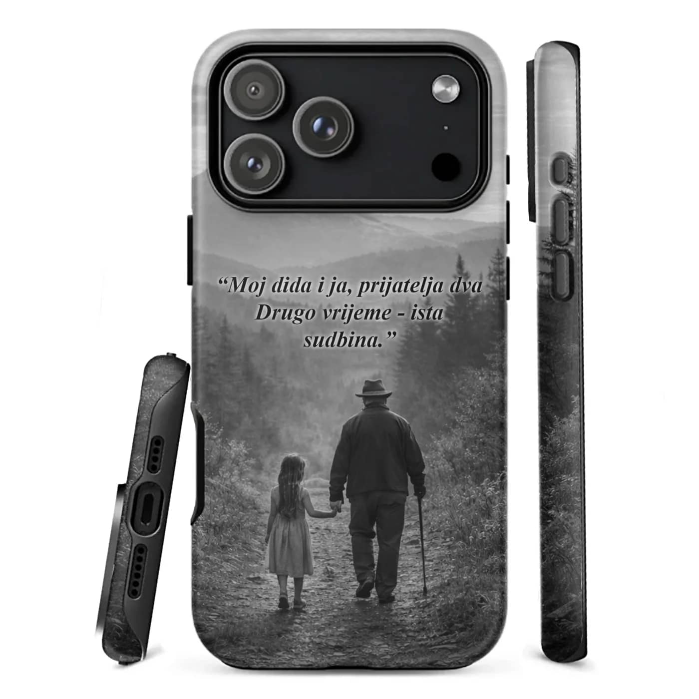 Moj dida i ja – unuka — maskica za telefon