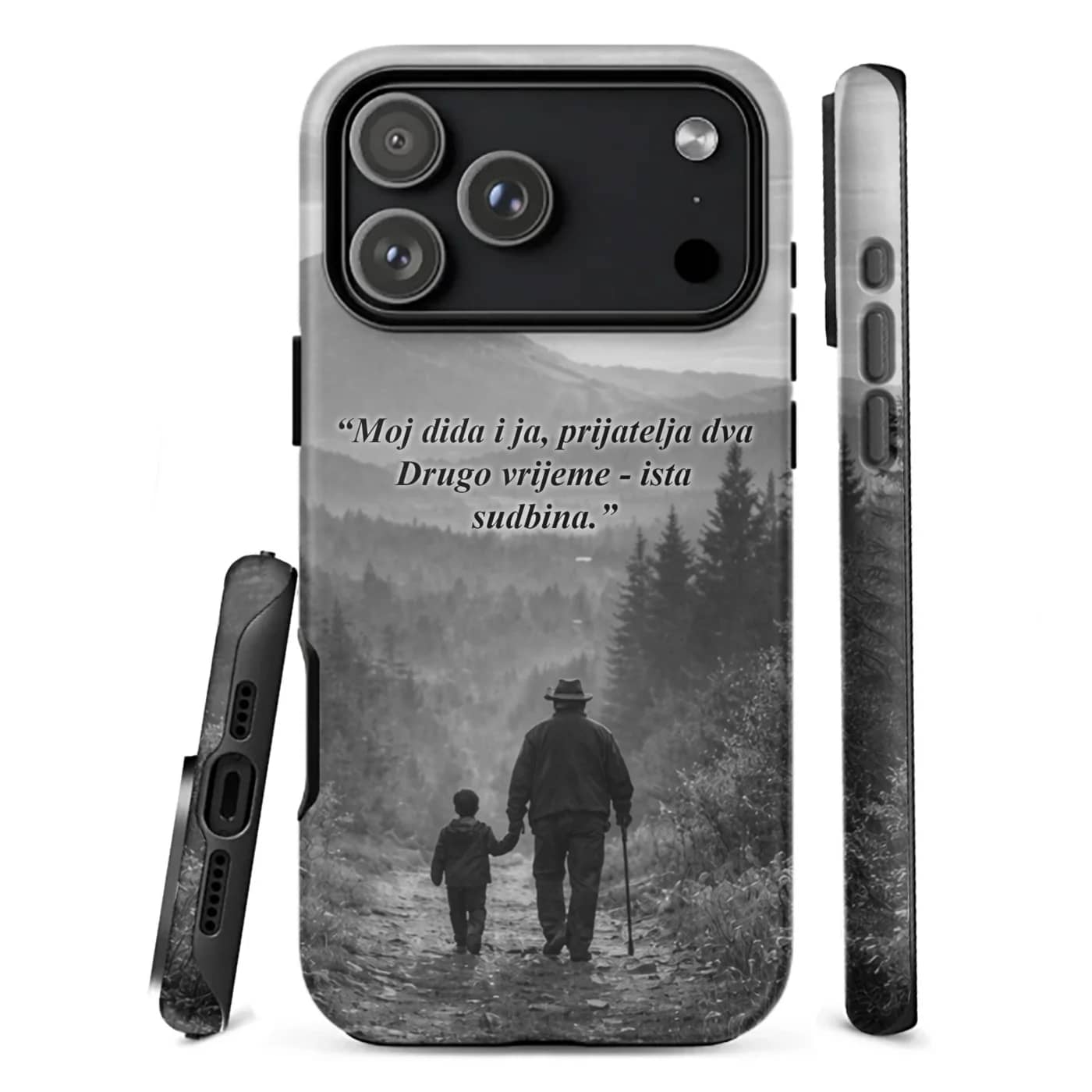 Moj dida i ja – unuk — maskica za telefon