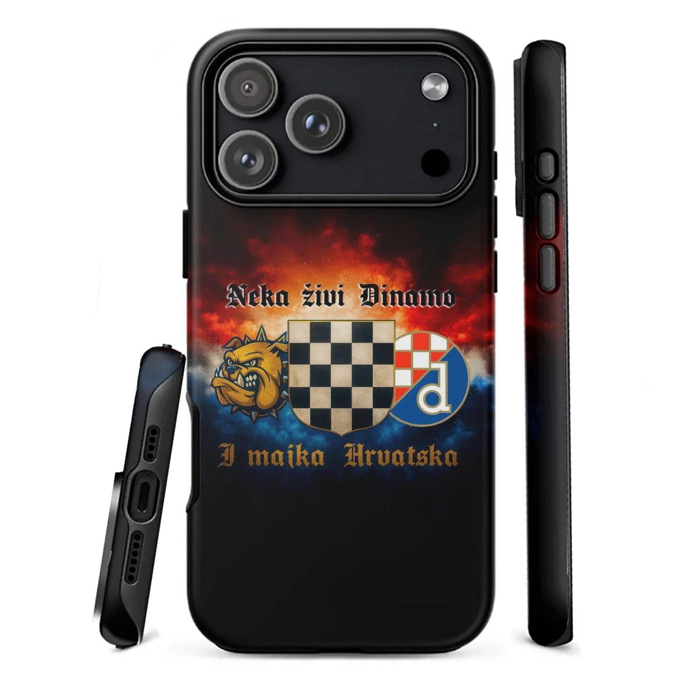 Neka živi Dinamo i majka Hrvatska — maskica za telefon