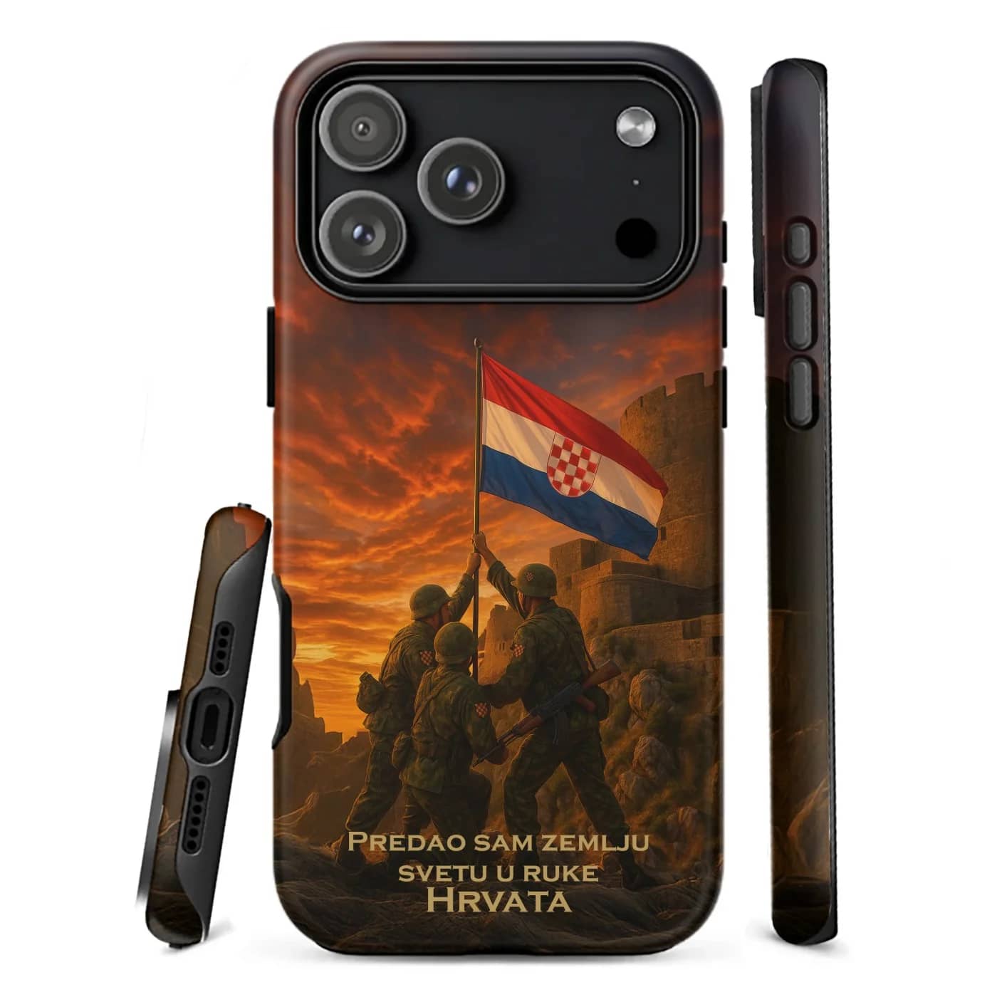 Predao sam zemlju svetu u ruke Hrvata — maskica za telefon