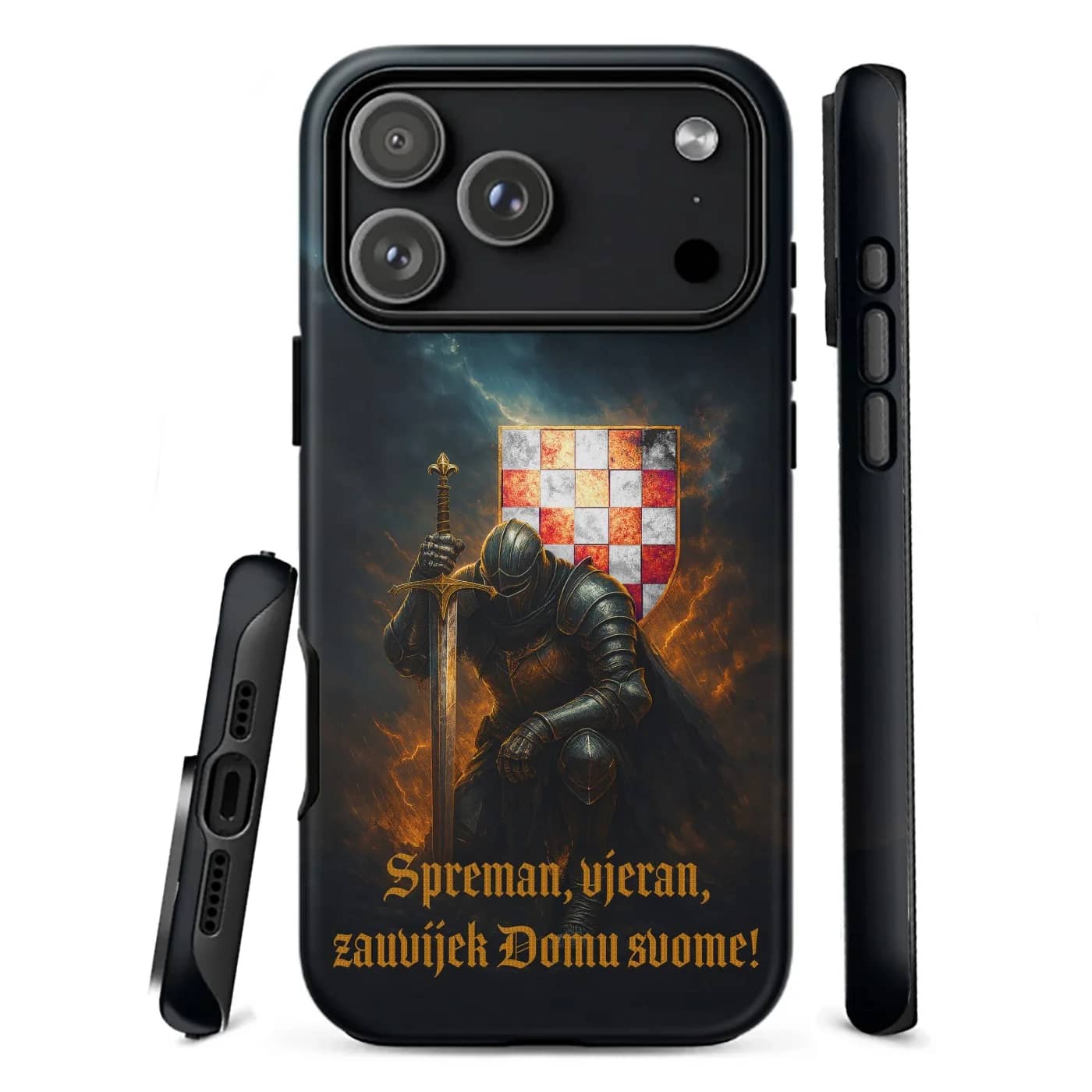 Spreman, vjeran, zauvijek Domu svome — maskica za telefon