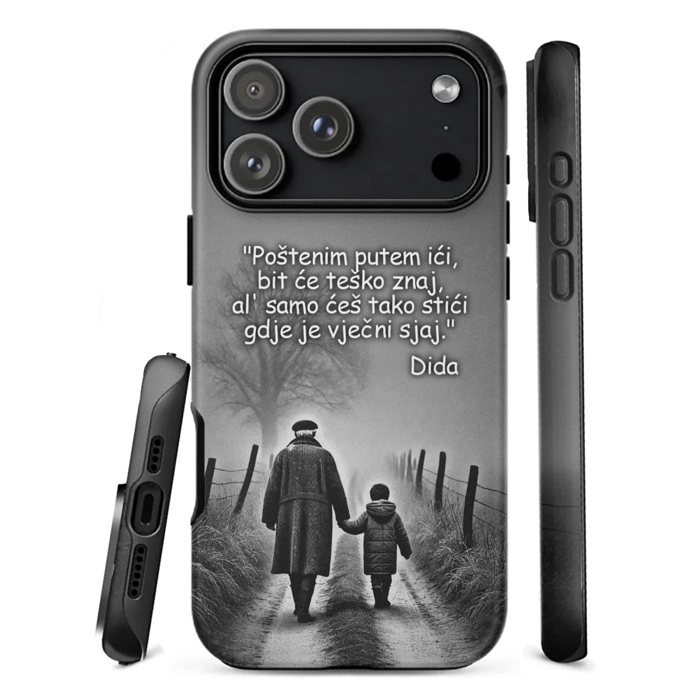 Poštenim putem ići – Dida — maskica za mobitel