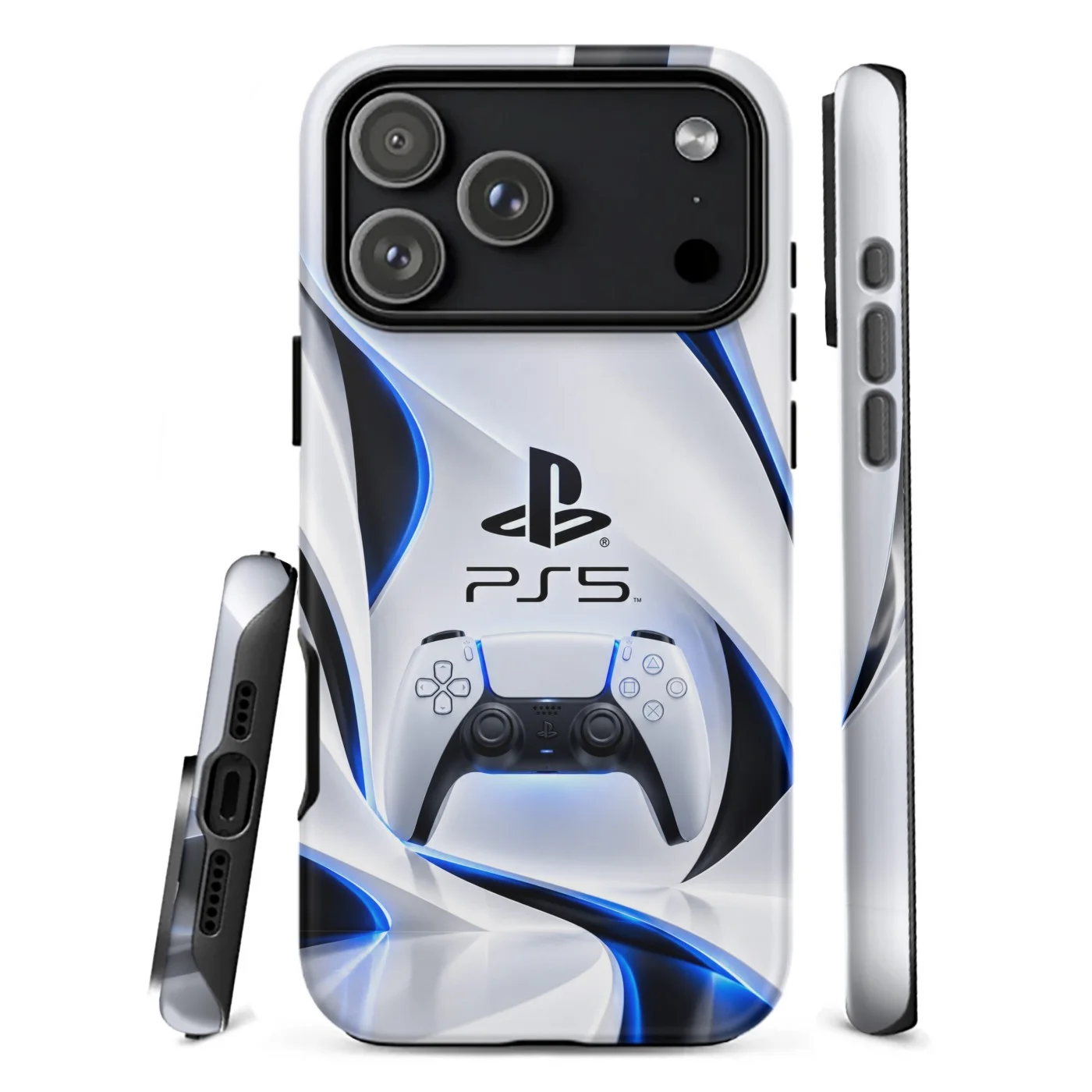 PlayStation 5 – White Pulse — maskica za telefon